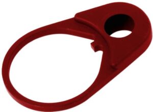 TIMBER CREEK END PLATE QUICK - DISCONNECT AR15 RED