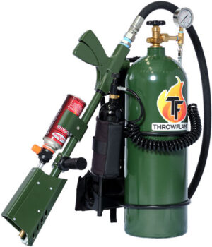 THROWFLAME XL 18 FLAMETHROWER - FOREST GREEN