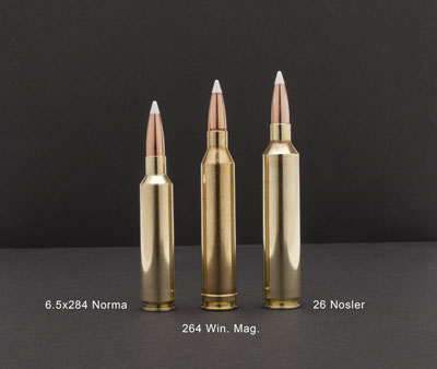 NOSLER TROPHY GRADE 26 NOSLER - 140GR ACCUBOND 20RD 10BX/CS