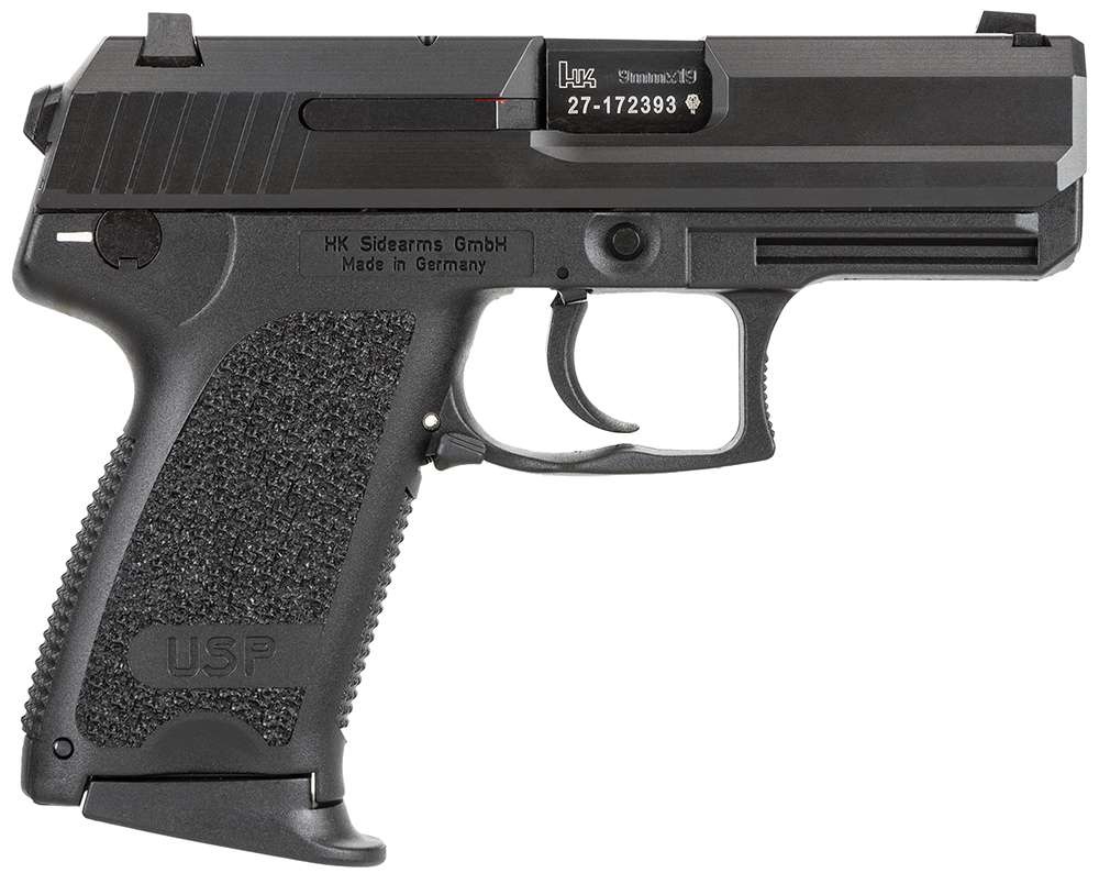 HECKLER AND KOCH (HK USA) USP9 CMPCT V7 9MM 13+1 LEM FS#