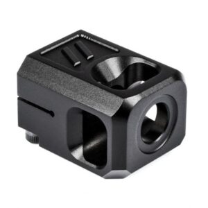 ZEV Technologies Pro Compensator V2 Glock 19 9mm Luger 1/2x28 Thread Black