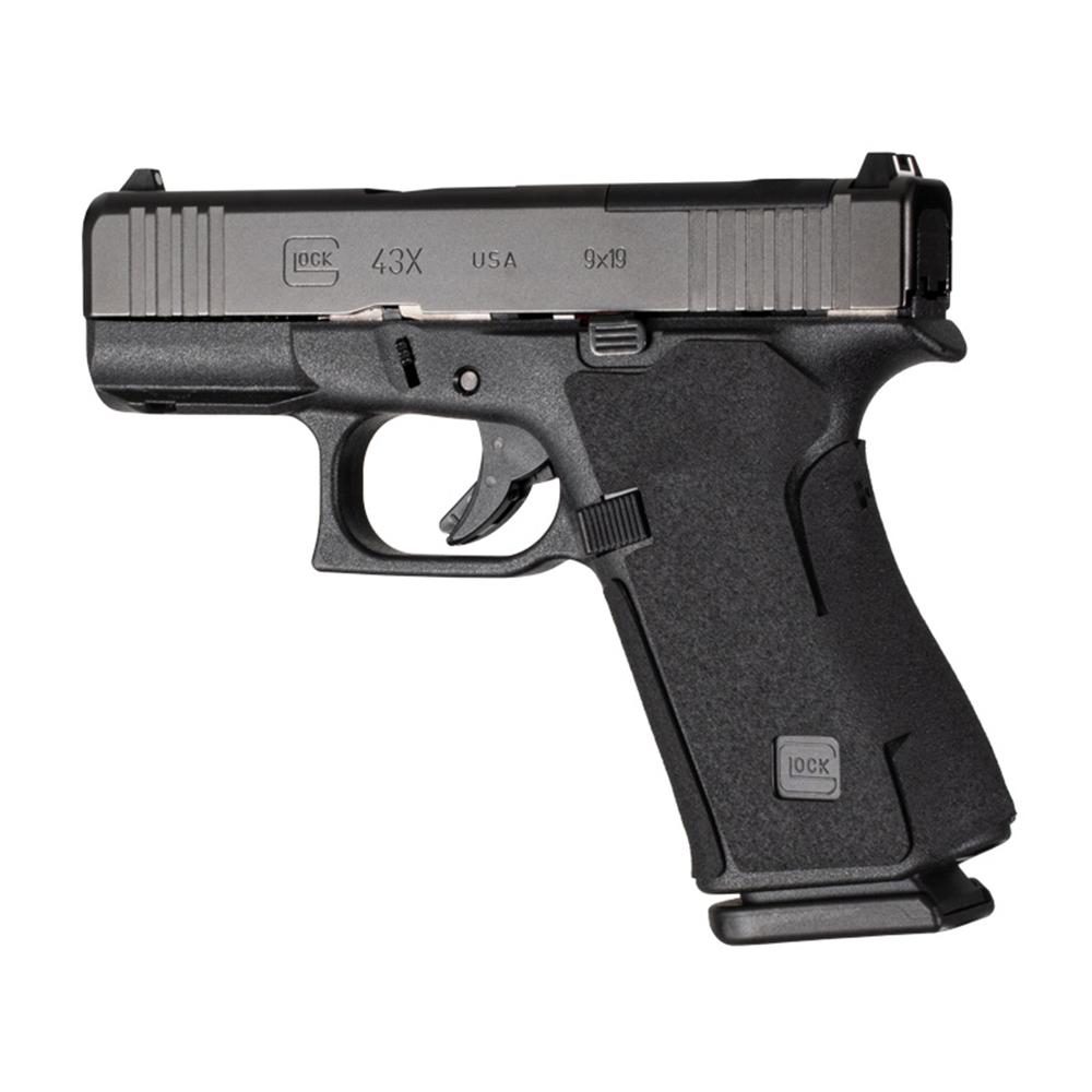 Hogue Wrapter Adhesive Grip Glock 43x/48 Rubber Grain Texture Black