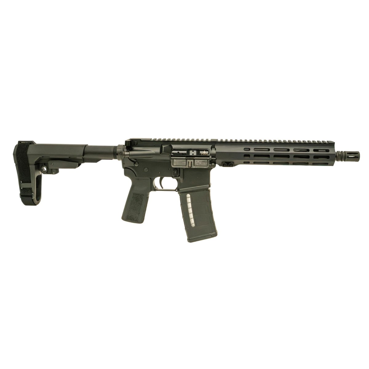 IWI ZION Z-15 Pistol 5.56mm 30rd Magazine(1) 10.5" Threaded Barrel 9.5" MLOK Handguard SBA3 Brace
