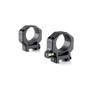RPM Precision 30mm Medium (1.00'') Scope Rings with Co-Linear Bubble Level