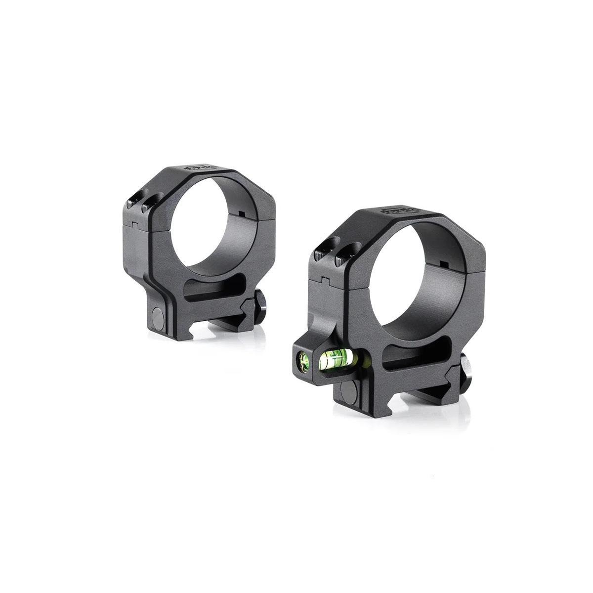 RPM Precision 30mm Medium (1.00'') Scope Rings with Co-Linear Bubble Level