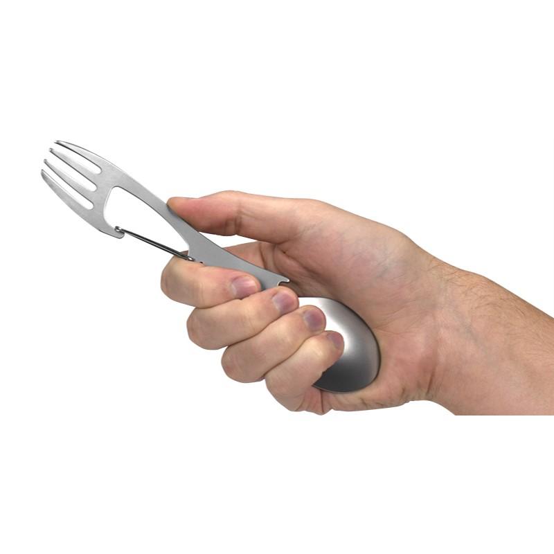Kershaw Ration XL Eating Utensil / Multi-Tool Stainless Steel 7-3/10"