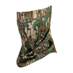 Knight & Hale Run N' Gun Gaiter Mask One Size Mossy Oak Original Greenleaf