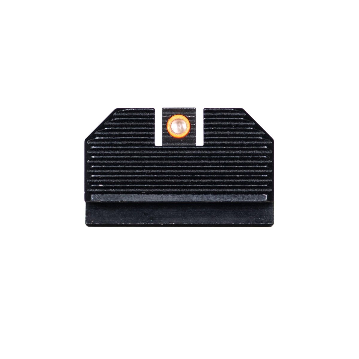 Night Fision Optics Ready Stealth Night Sight Set Orange Front Blank Rear Glock 43x MOS
