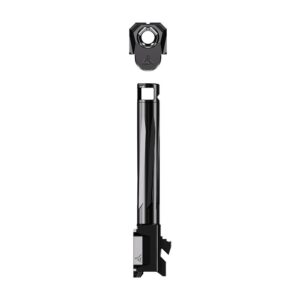 Radian Afterburner and Ramjet Micro Compensator and Ported Handgun Barrel for Glock G43x Black