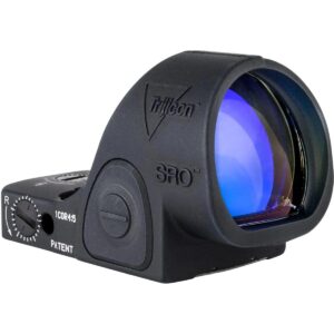 Trijicon SRO Sight Adjustable LED 2.5 MOA Green Dot Black