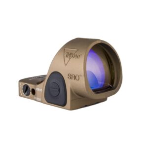 Trijicon SRO Sight Adjustable LED 2.5 MOA Green Dot Coyote Brown Anodized