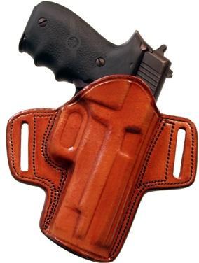 Tagua Gunleather Open Top Belt Holster for S&W J Frame 2-1/8" Brown Right Hand