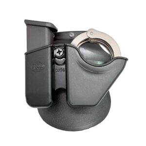Fobus CU9G Combo Handcuff/Magazine Holster Black