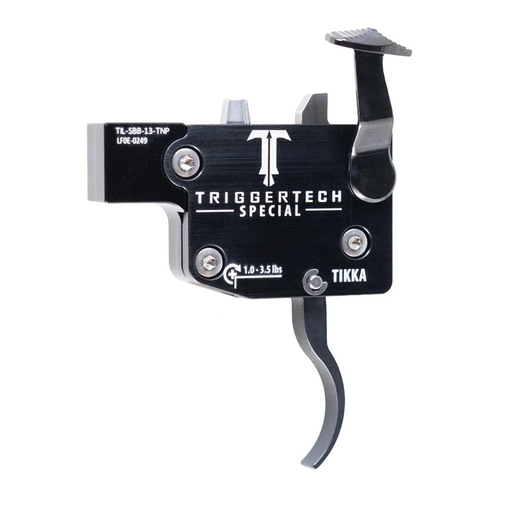 TriggerTech Special Tikka Rifle Trigger 1-3.5 lbs Curved LH Black