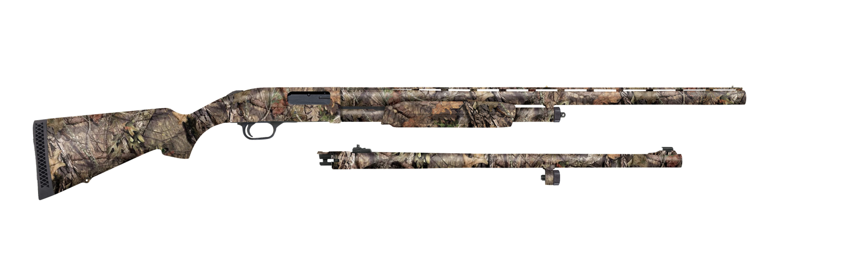MOSSBERG 500 FIELD/DEER COMBO 12G 28"/24" 5RD MO BRK UP