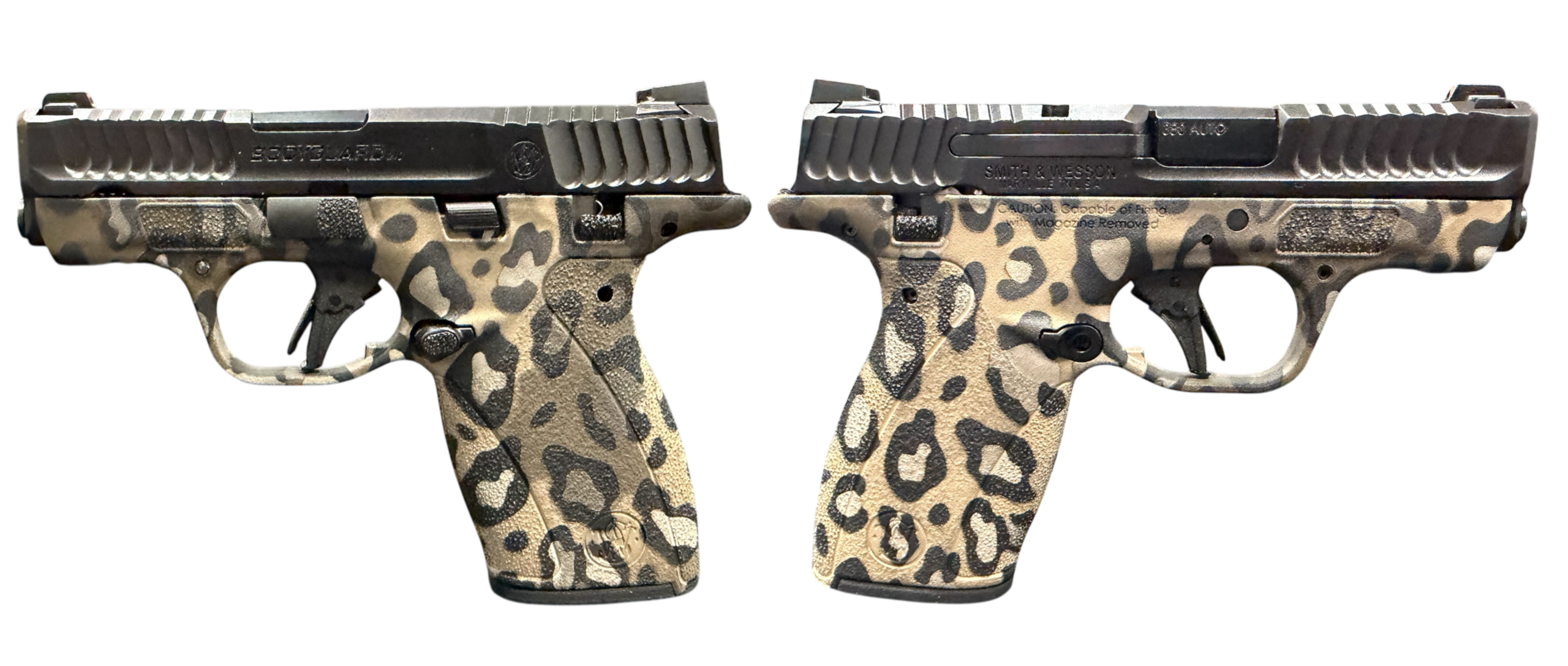 SMITH & WESSON BODYGUARD 2.0 MS LEOPARD PRINT 380ACP 2.75" BLK 1-10RD 1-12RD