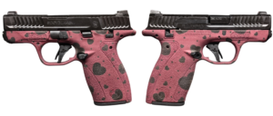 SMITH & WESSON BODYGUARD 2.0 CRANBERRY HEARTS 380ACP PISTOL T.S. 1-12RD 1-10RD MAG