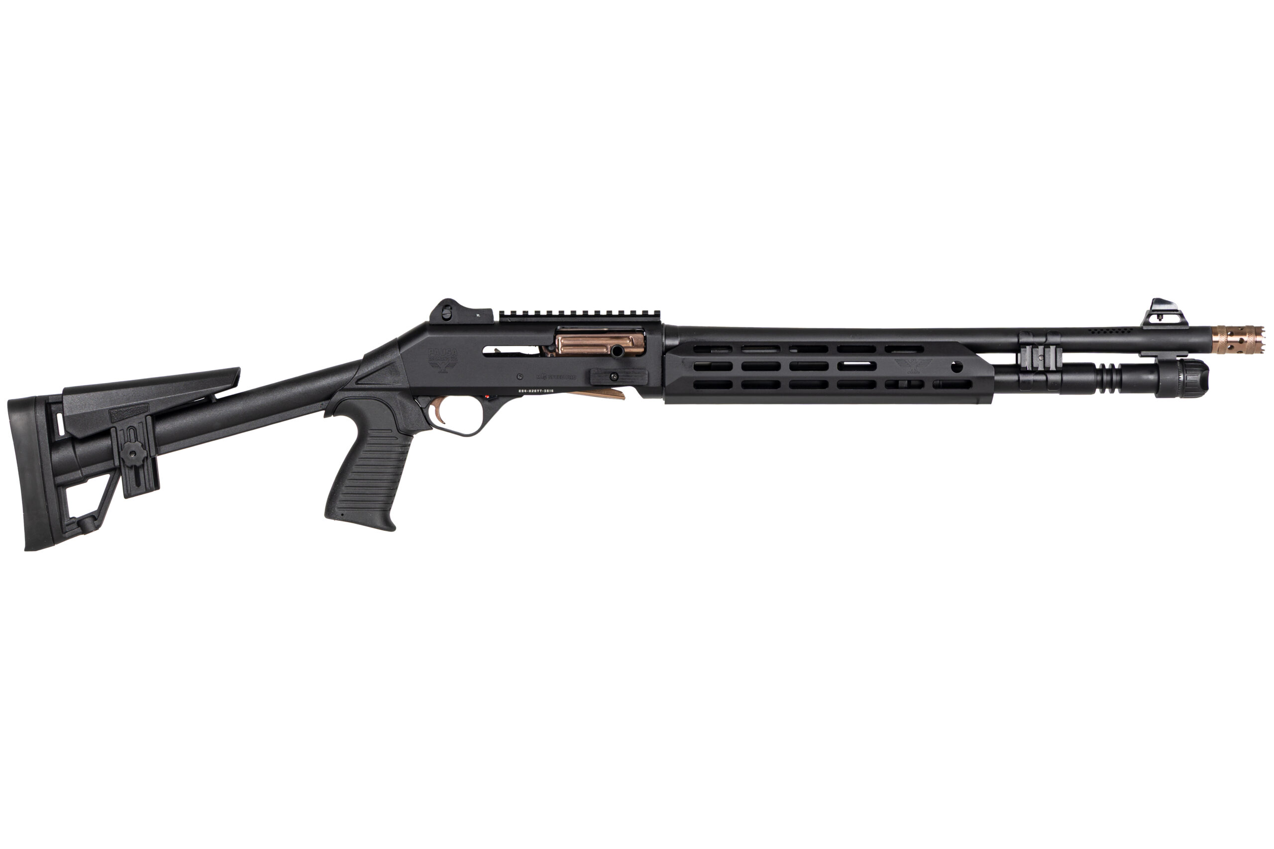 PANZER M4 SPEED PRO ARGO 12G S/A 3" 18.5" BBL, BLACK W/ BRONZE TITANIUM