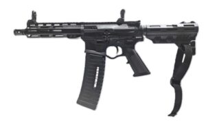 ATI ALPHA MAX 5.56 PISTOL 7.5" BARREL, 7" MLOK W/ FLIP UPS, NEW BRACE, 1-60RD MAG